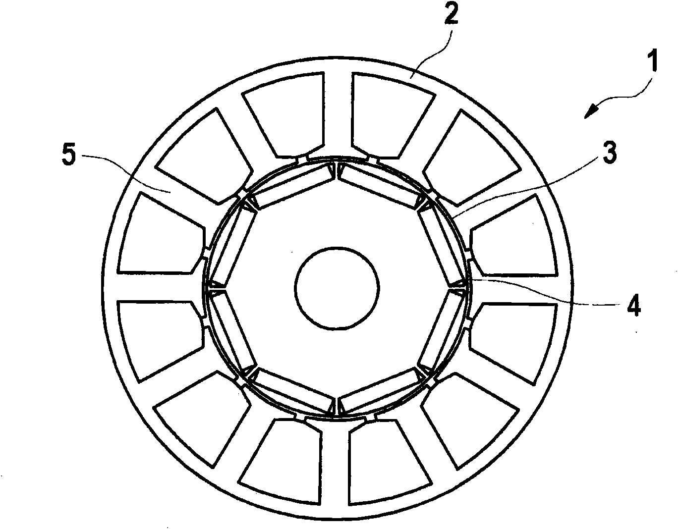 Electric machine and rotor arrangement