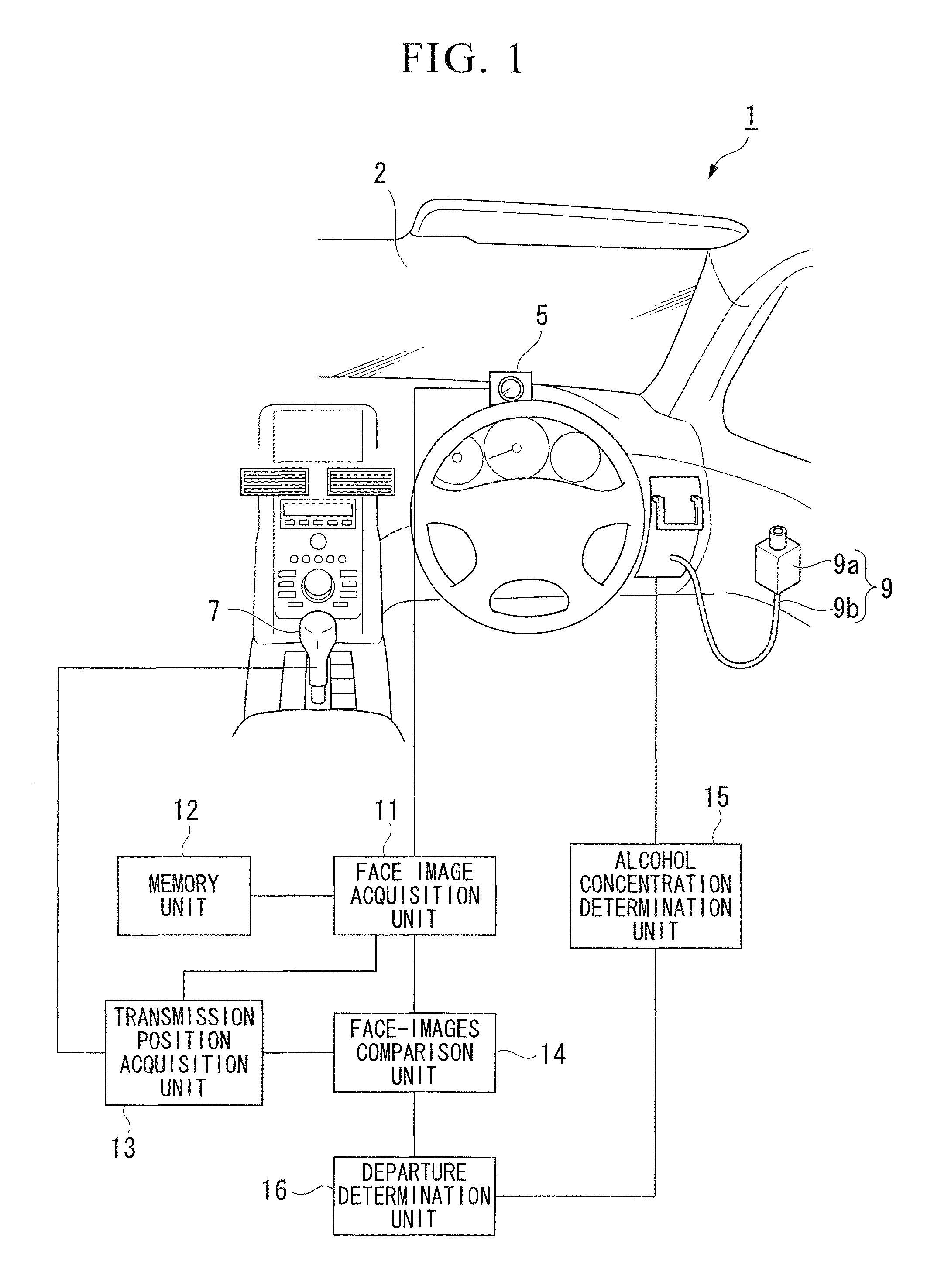 Anti-drunk driving apparatus for vehicle