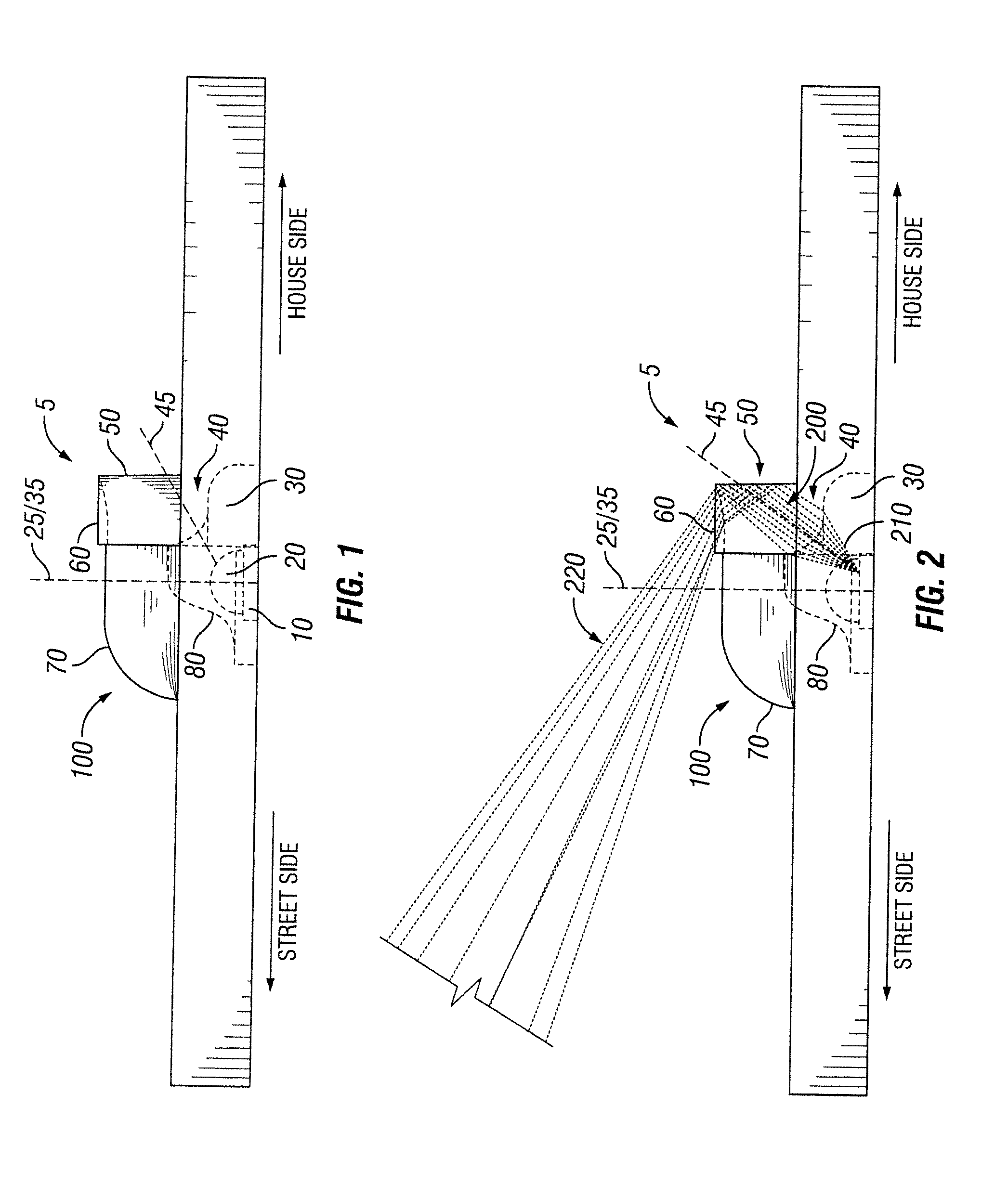 Method and system for managing light from a light emitting diode