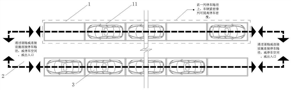 Parking method based on automatic driving vehicle and parking lot