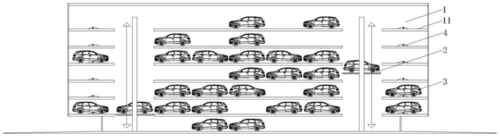 Parking method based on automatic driving vehicle and parking lot