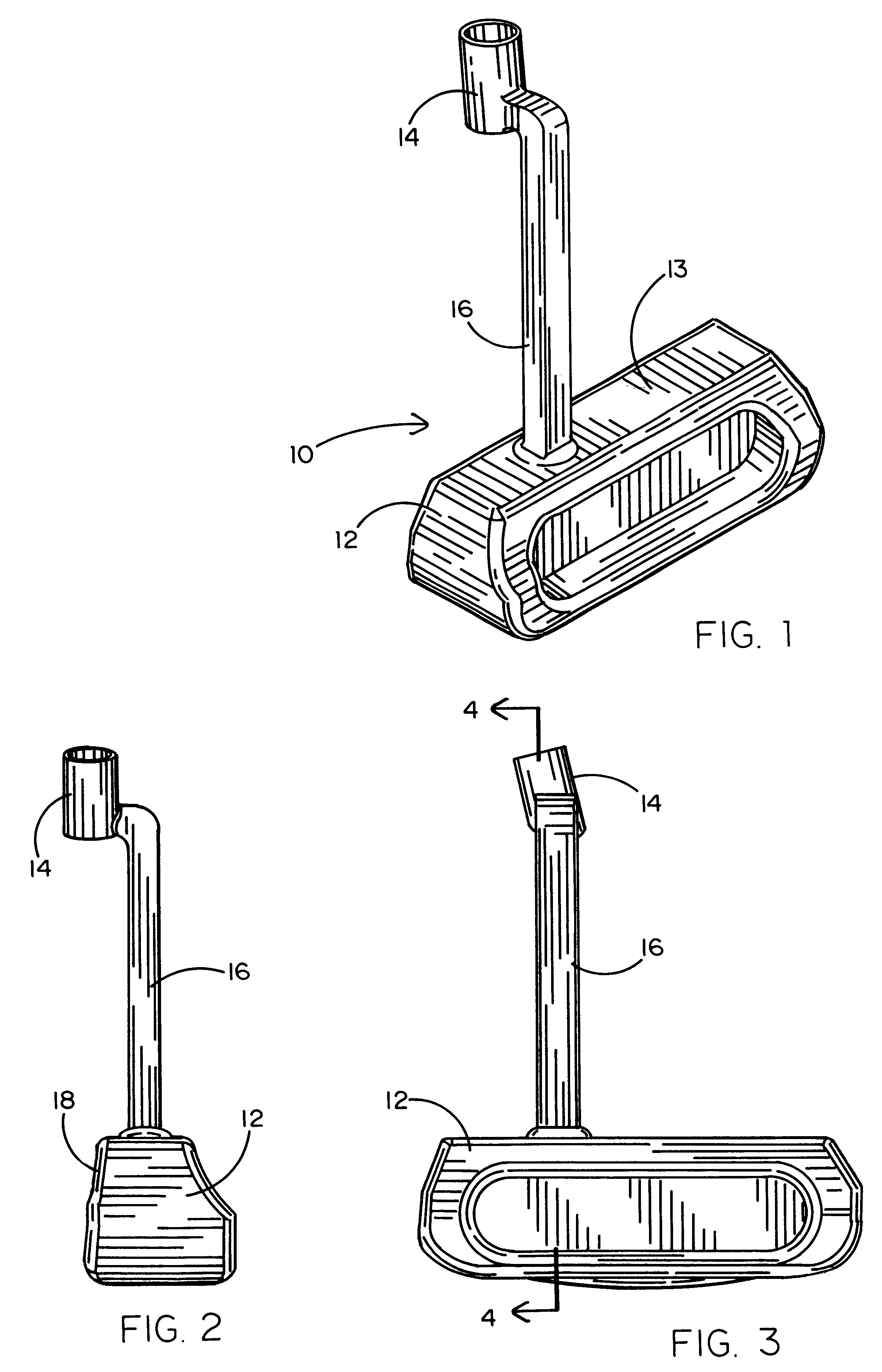 Device for altering the angle between the shaft and the head of a golf club