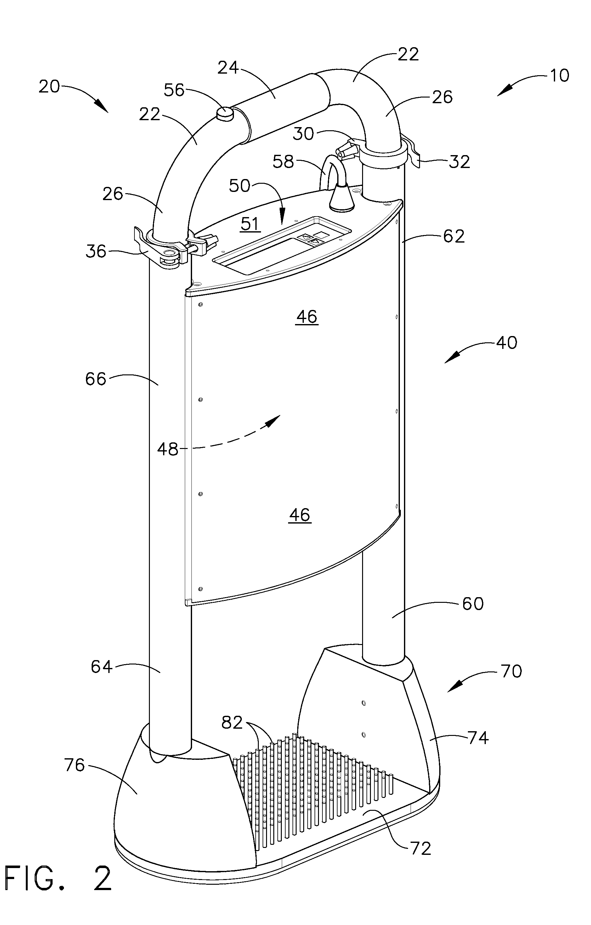 Stand-up membrane roofing induction heating tool