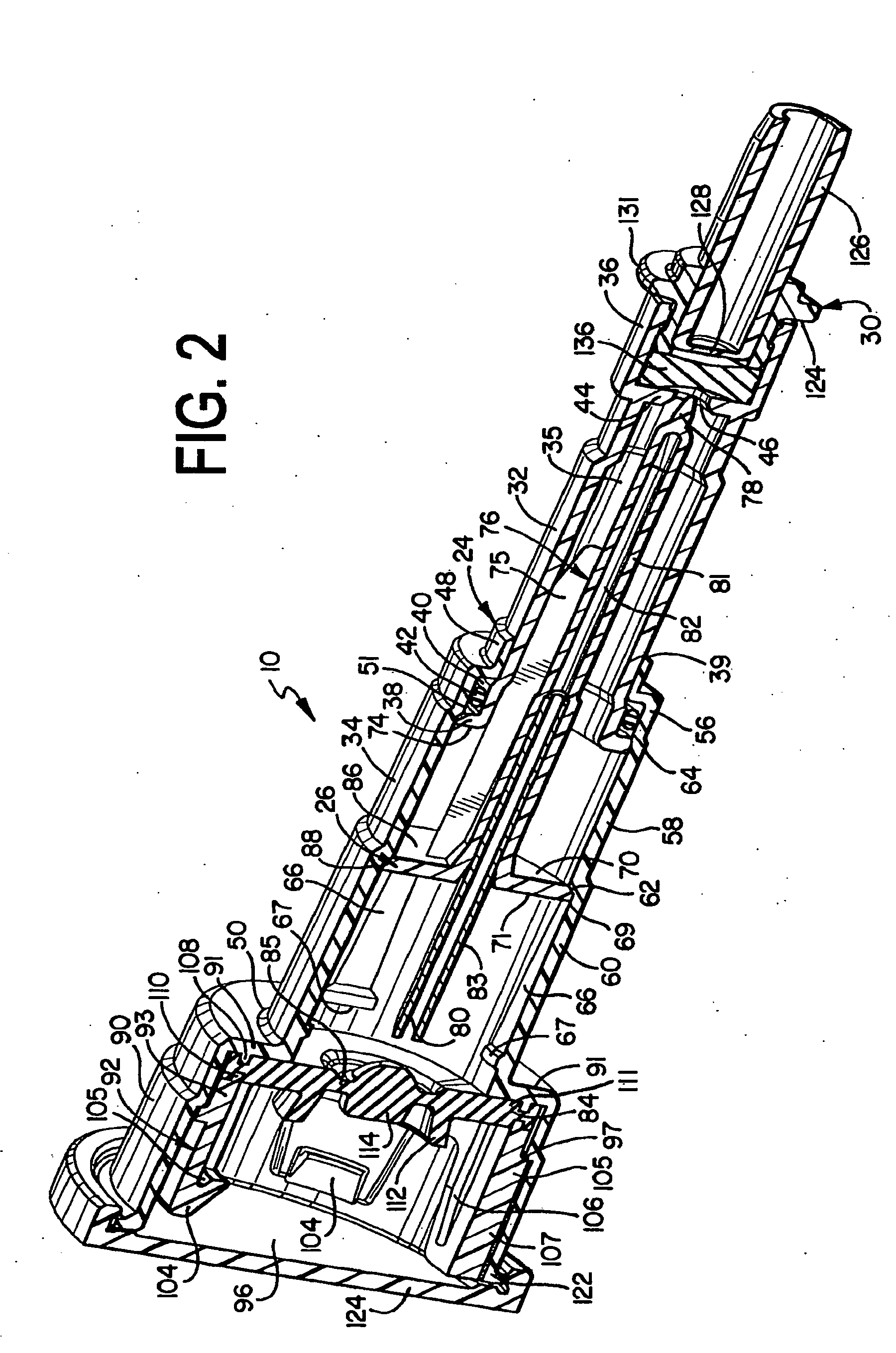 Reconstitution assembly, locking device and method for a diluent container