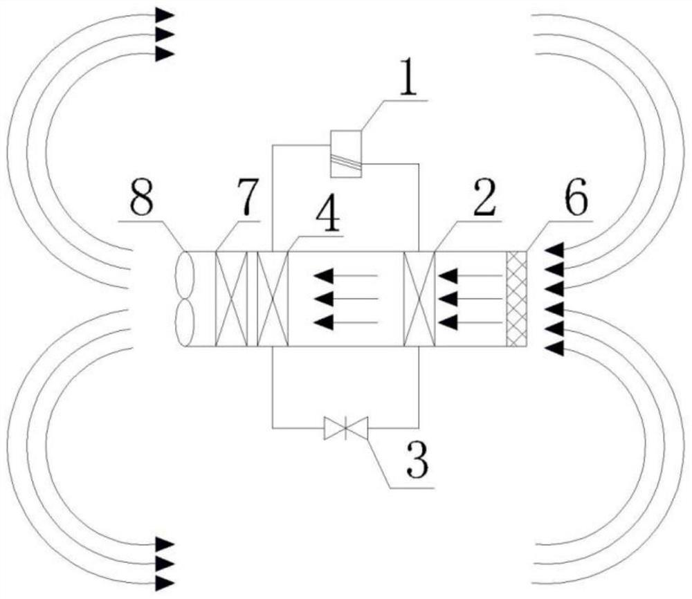 Drying method of lost foam, preparation method of lost foam