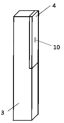 Anchor structure and construction method of shear and pressure type anchor pile