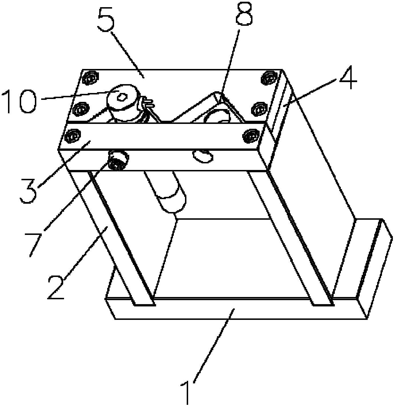 Jig for detecting concentricity of jet nozzle