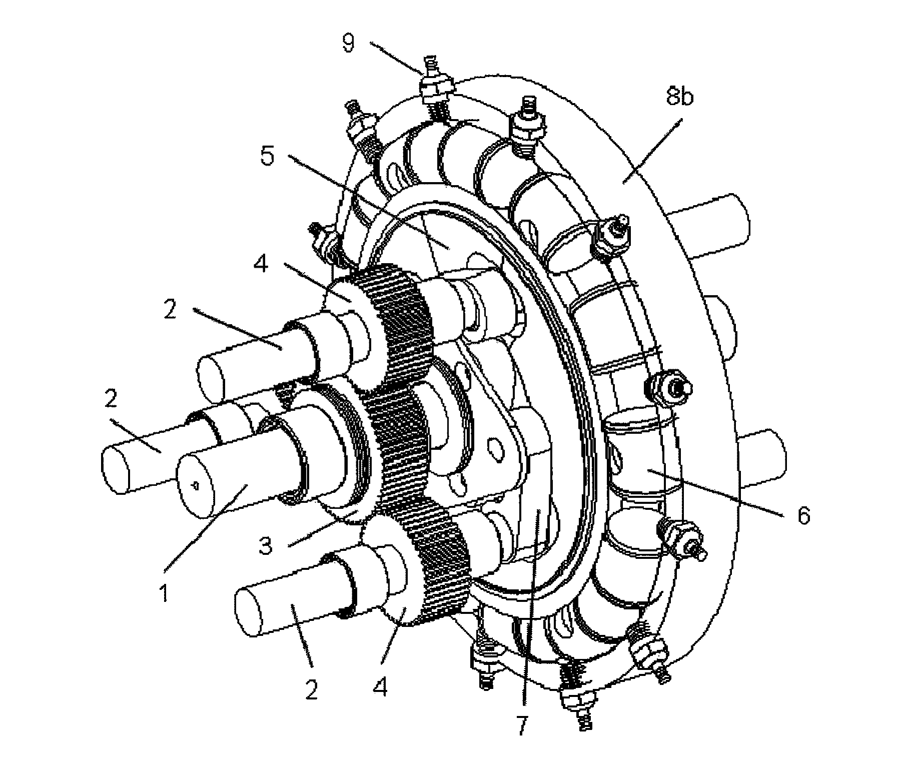 Oscillating piston engine
