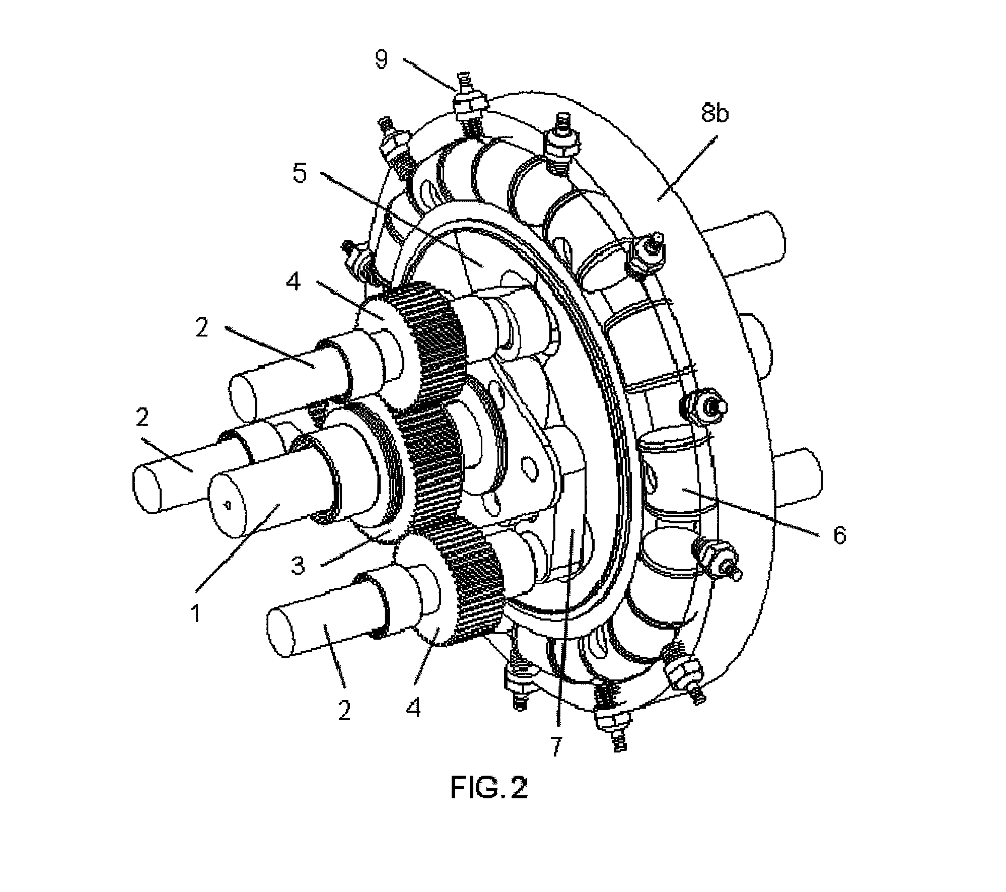 Oscillating piston engine