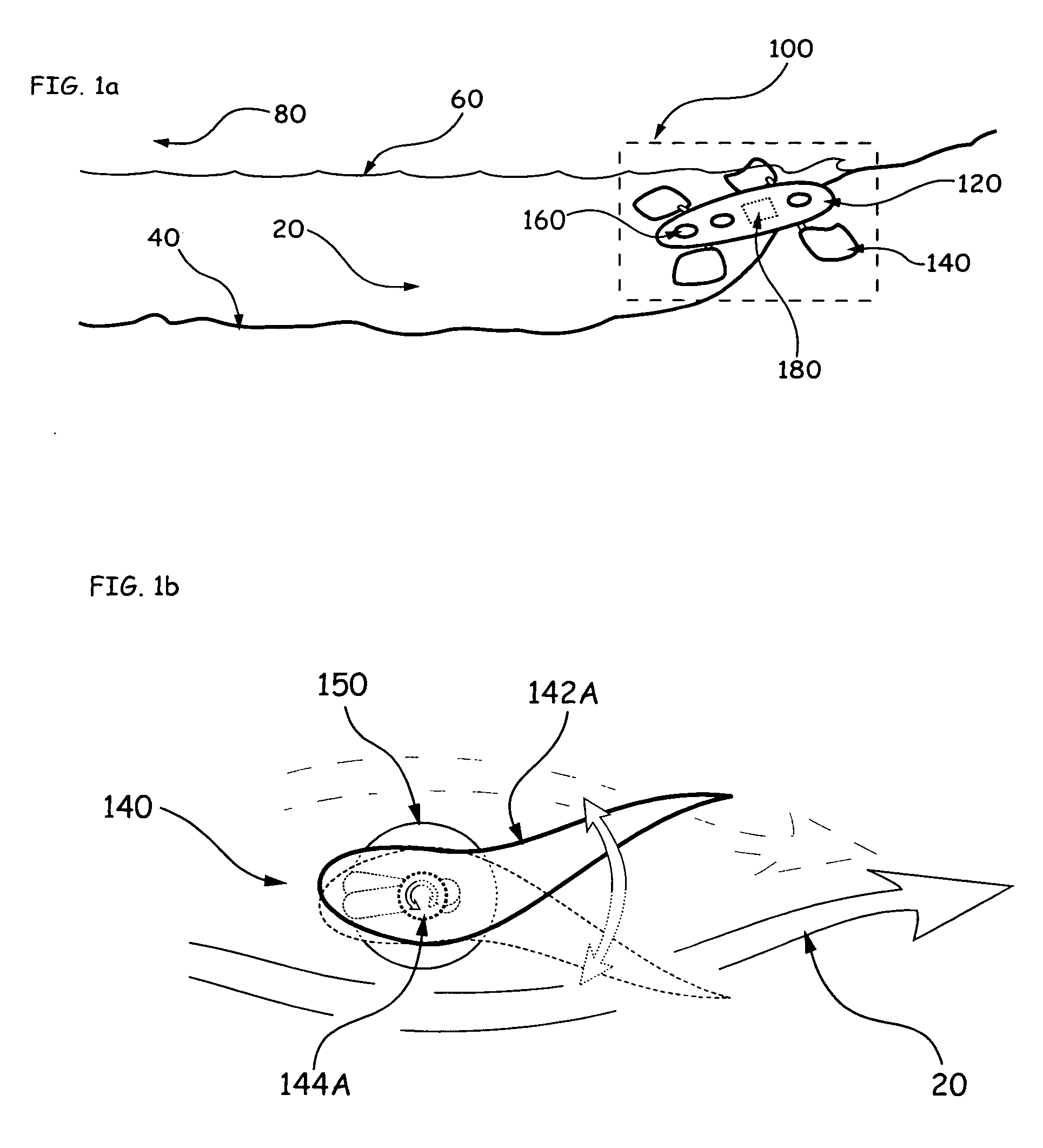 Amphibious robot devices and related methods