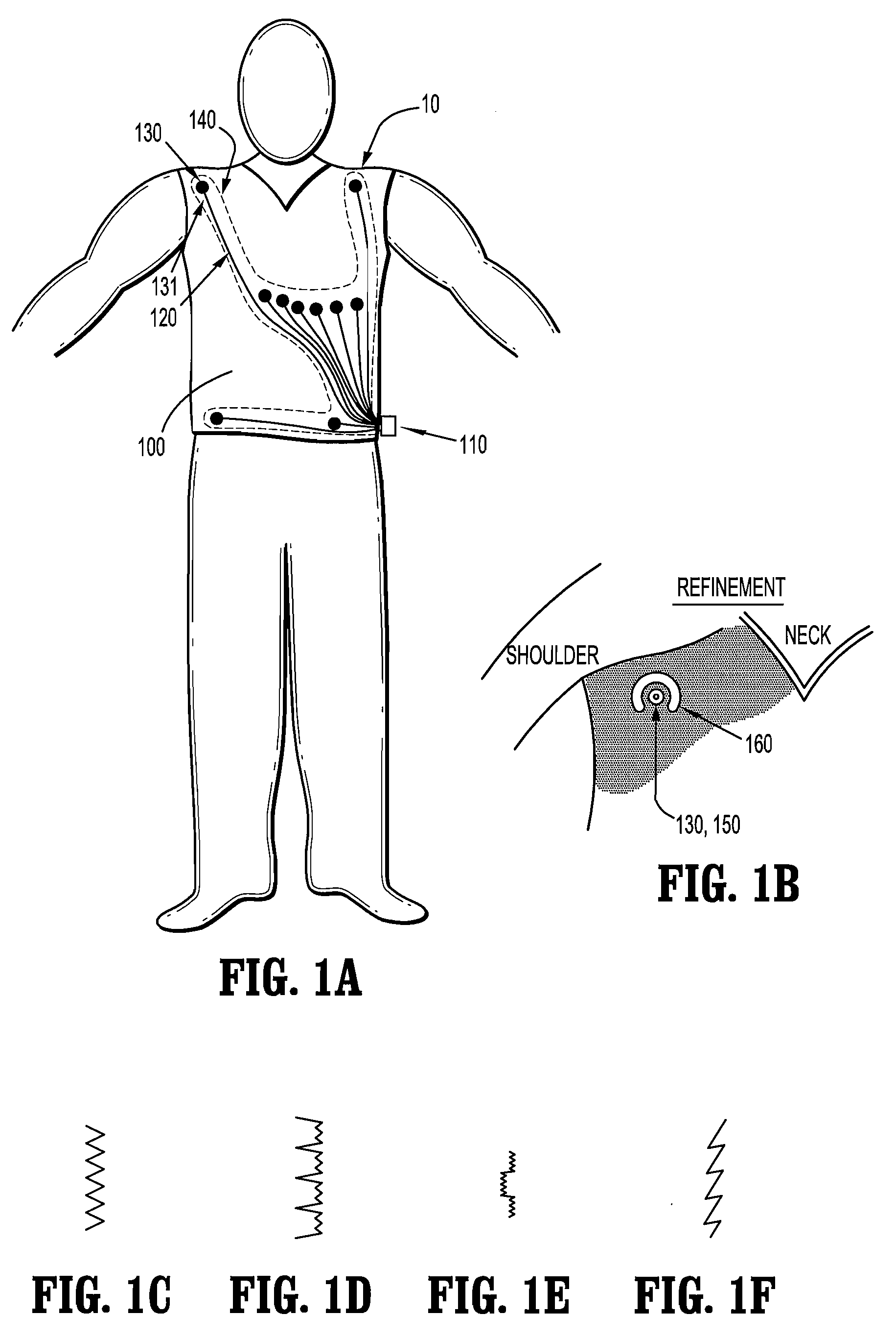 Physiological sensor placement and signal transmission device