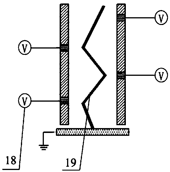 Three-dimensional printing method capable of realizing electric field induction assisted electrospray