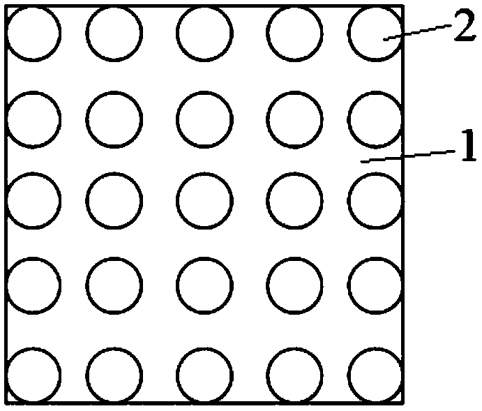 Acoustic packaging material with convex hull form and preparation method of acoustic packaging material