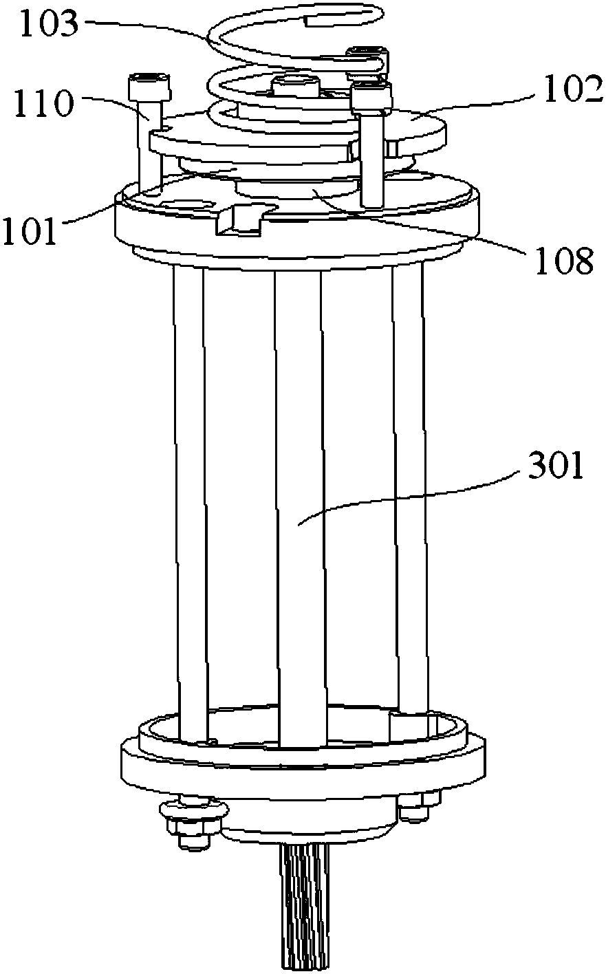 Mechanical brake mechanism