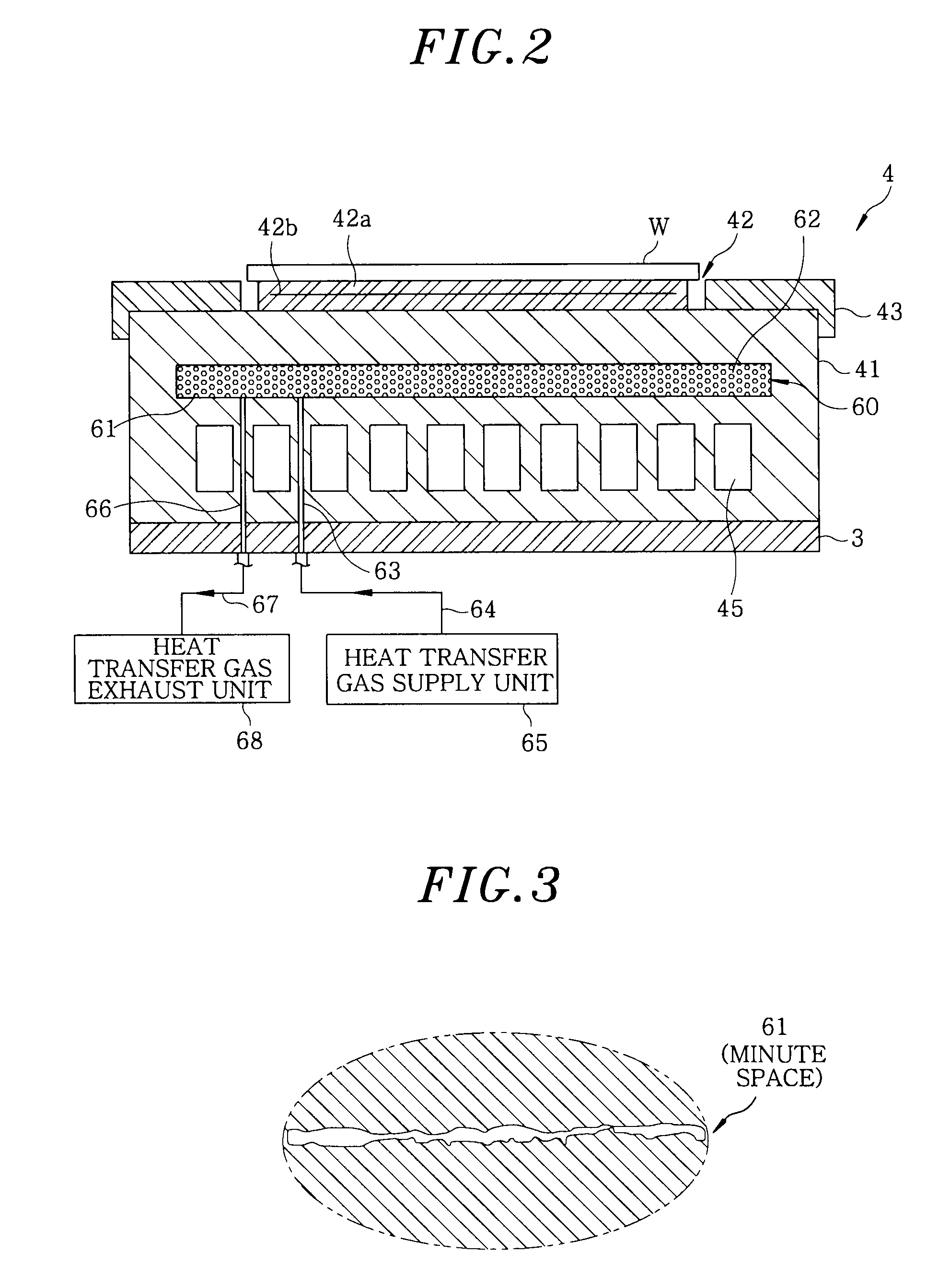 Substrate mounting table and substrate processing apparatus having same