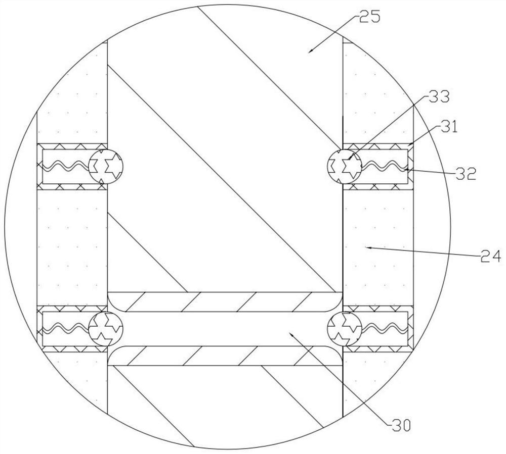 Steel pipe inner wall rust removal device