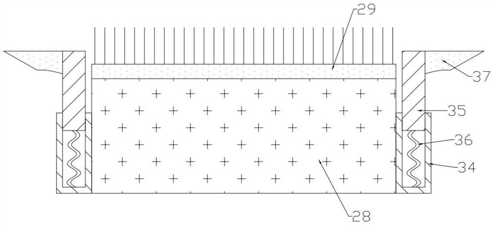 Steel pipe inner wall rust removal device