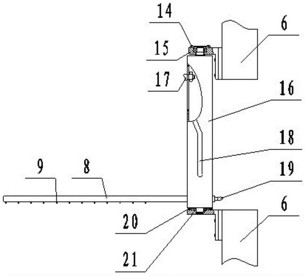 Automatic casting cavity sweeping machine