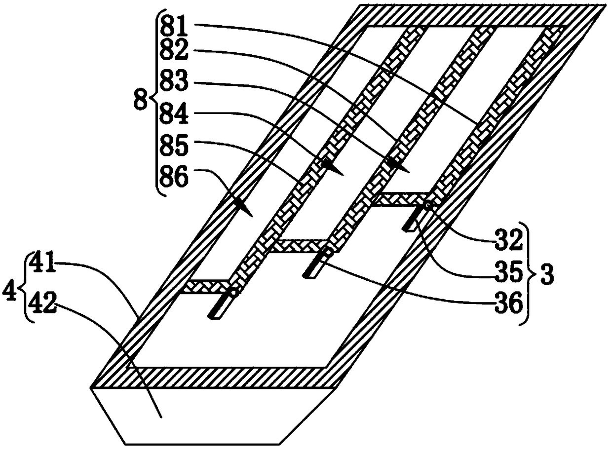 Pig feed automatic feeding device