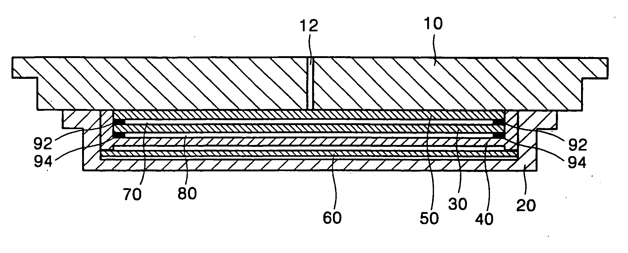 Shower head of a wafer treatment apparatus having a gap controller