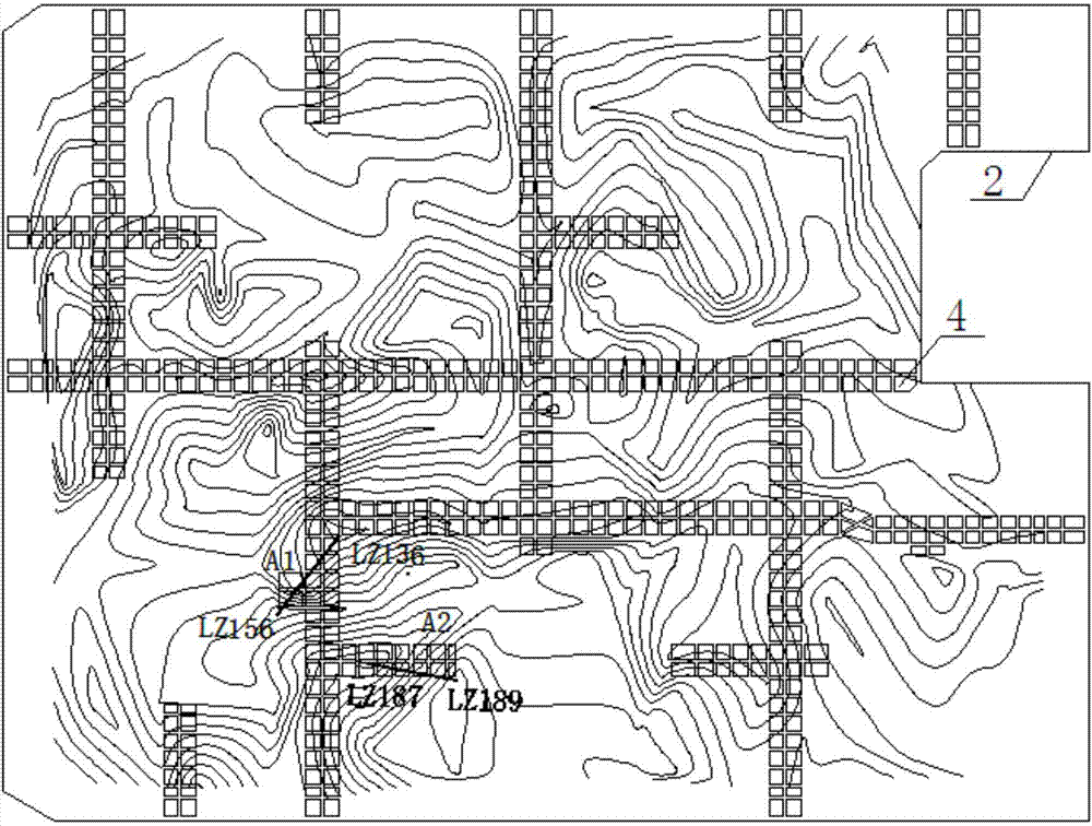 Visualized analysis method for permanent component stand column differential sedimentation under inverse frame condition