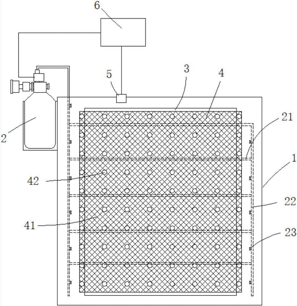 Fire extinguishing device for vehicle-mounted battery