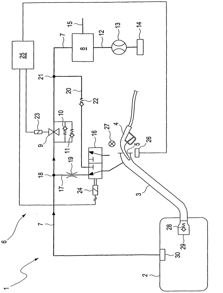 Fuel tank arrangement for a motor vehicle, corresponding motor vehicle and method for operating a fuel tank arrangement