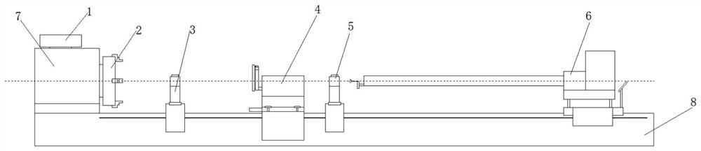 End socket inner wall grinding device for aluminum alloy inner container of high-pressure gas cylinder