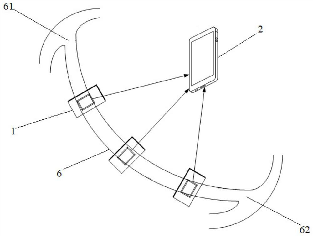 Intelligent wireless monitoring method and monitoring system