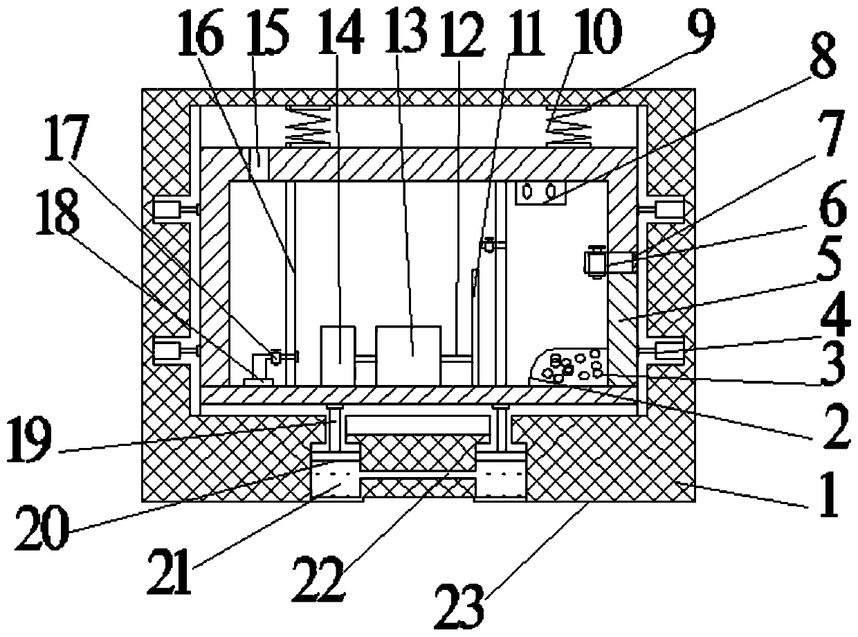 A moisture-proof, shock-proof and drop-proof electronic communication device