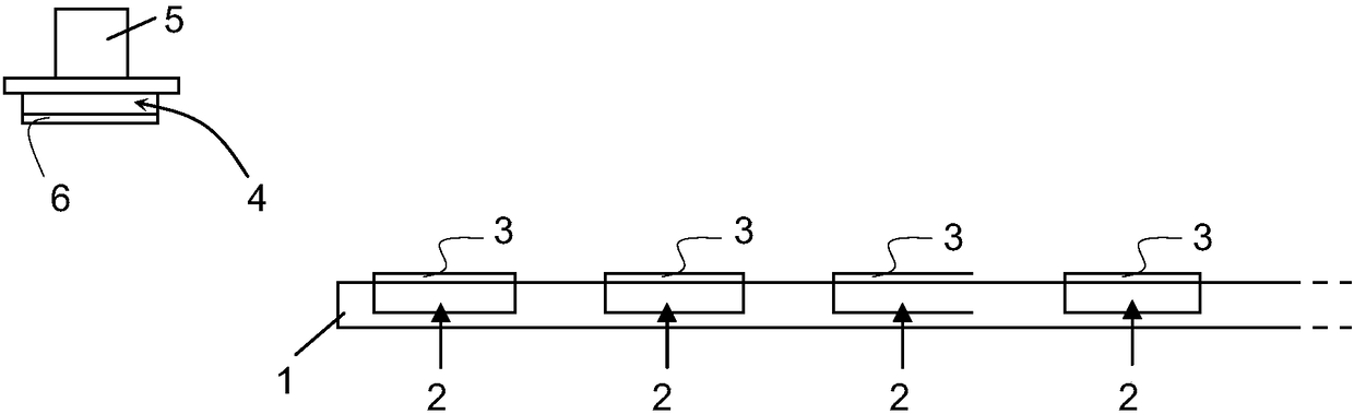 Method for bonding semiconductor chips to landing wafer