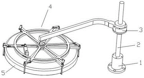 Gripping device for conveying wafer carrying discs