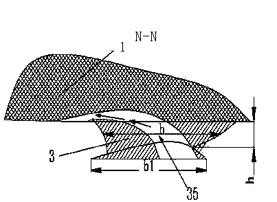 Water-surface monomer unmanned wing planing boat with two hydraulic propellers