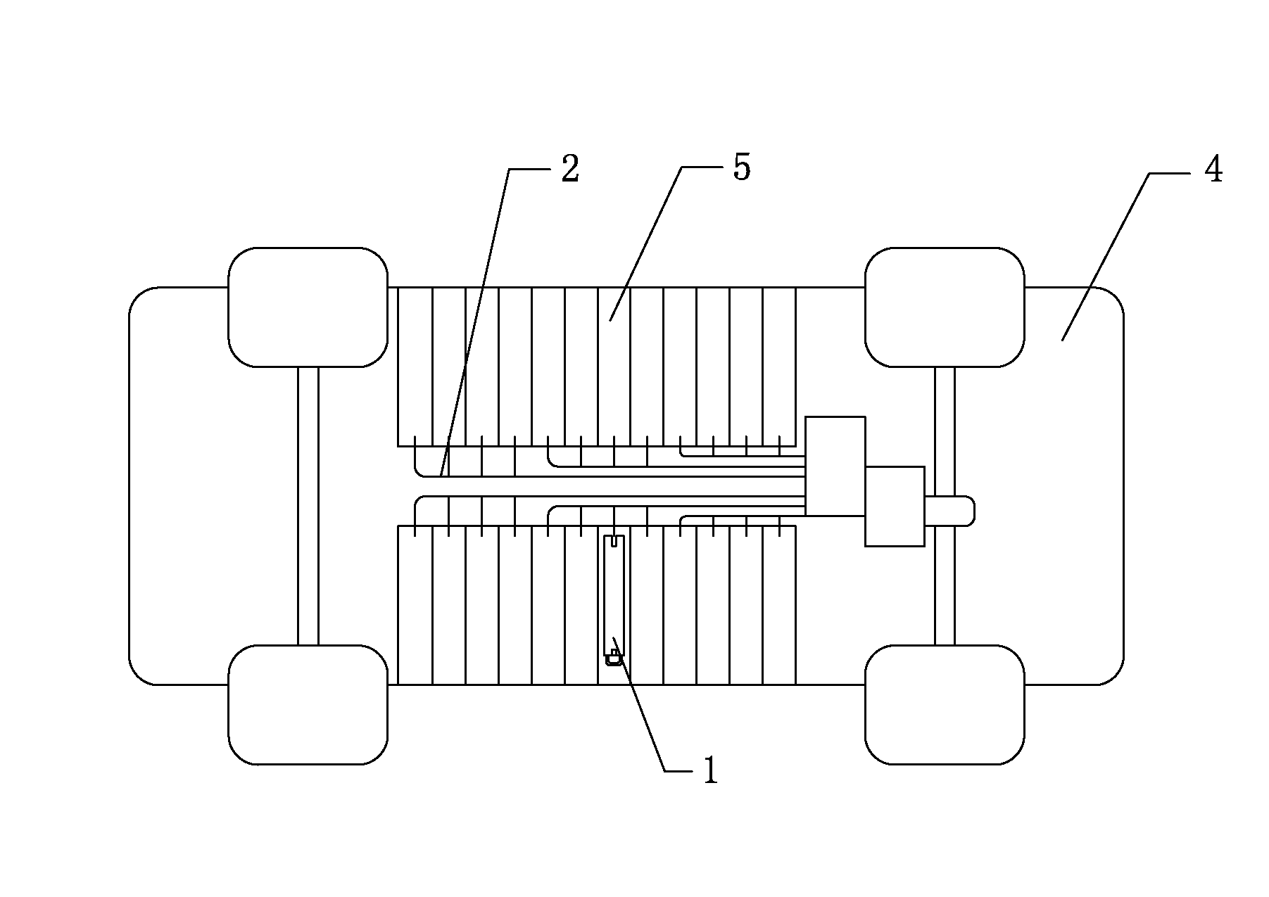 Portable storage battery used for electric vehicles and using method thereof