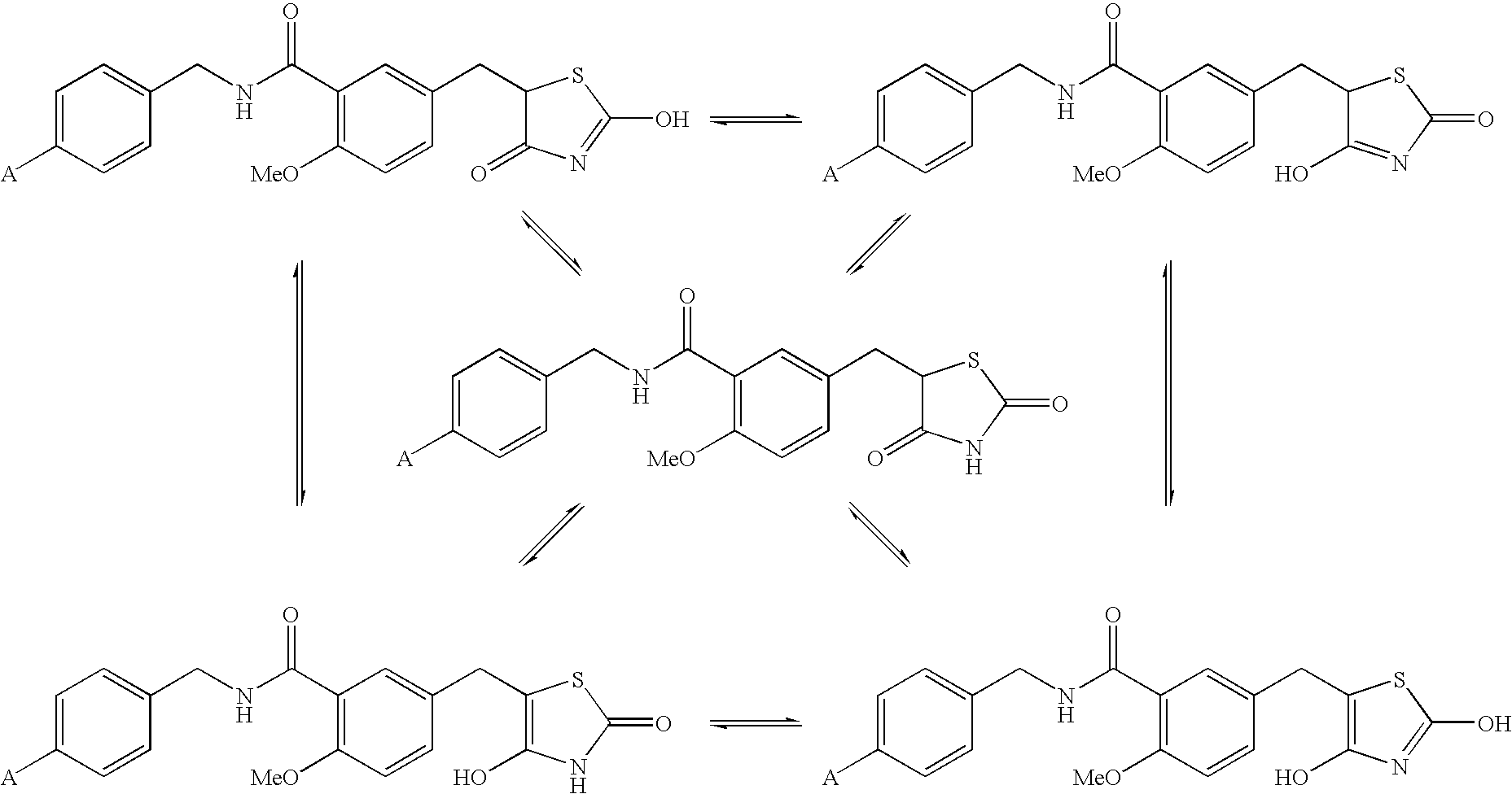 Substituted benzylthiazolidine-2, 4-dione derivatives