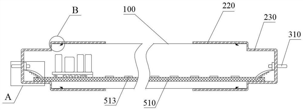 A driving end pin lamp tube with heat insulation function and its assembly process