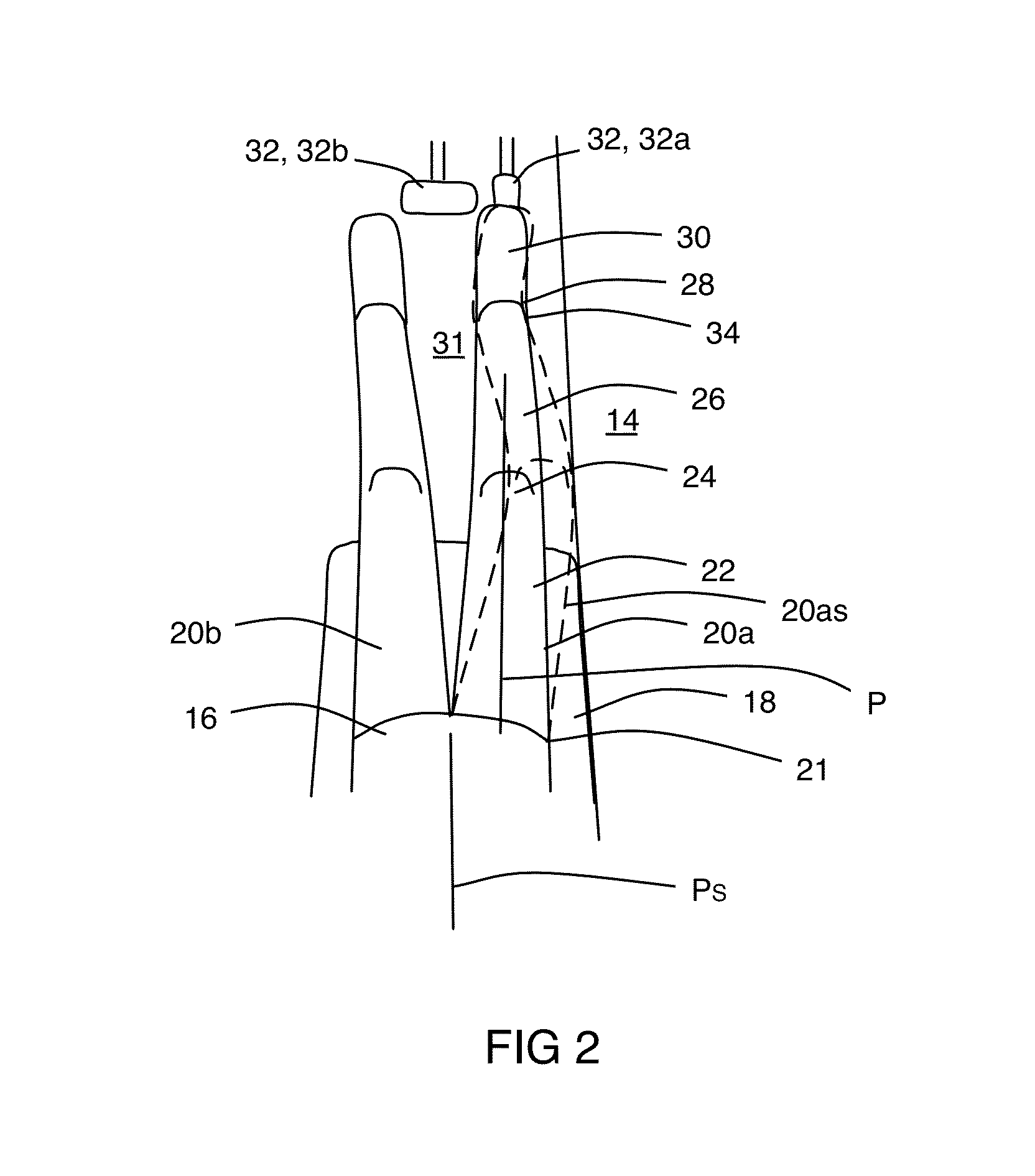 Leg support for vehicle occupant