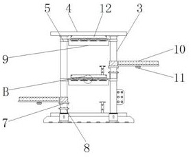 A rice seedling planting device for rice blast resistance identification