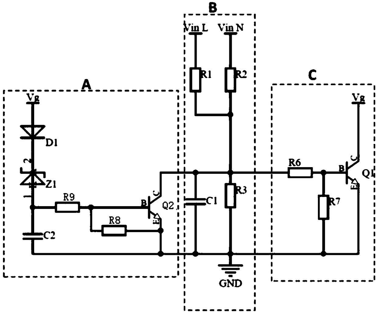 Zero-phase startup circuit