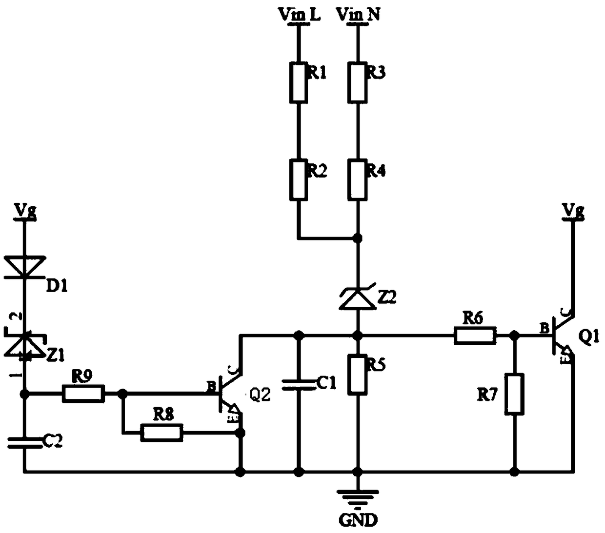 Zero-phase startup circuit