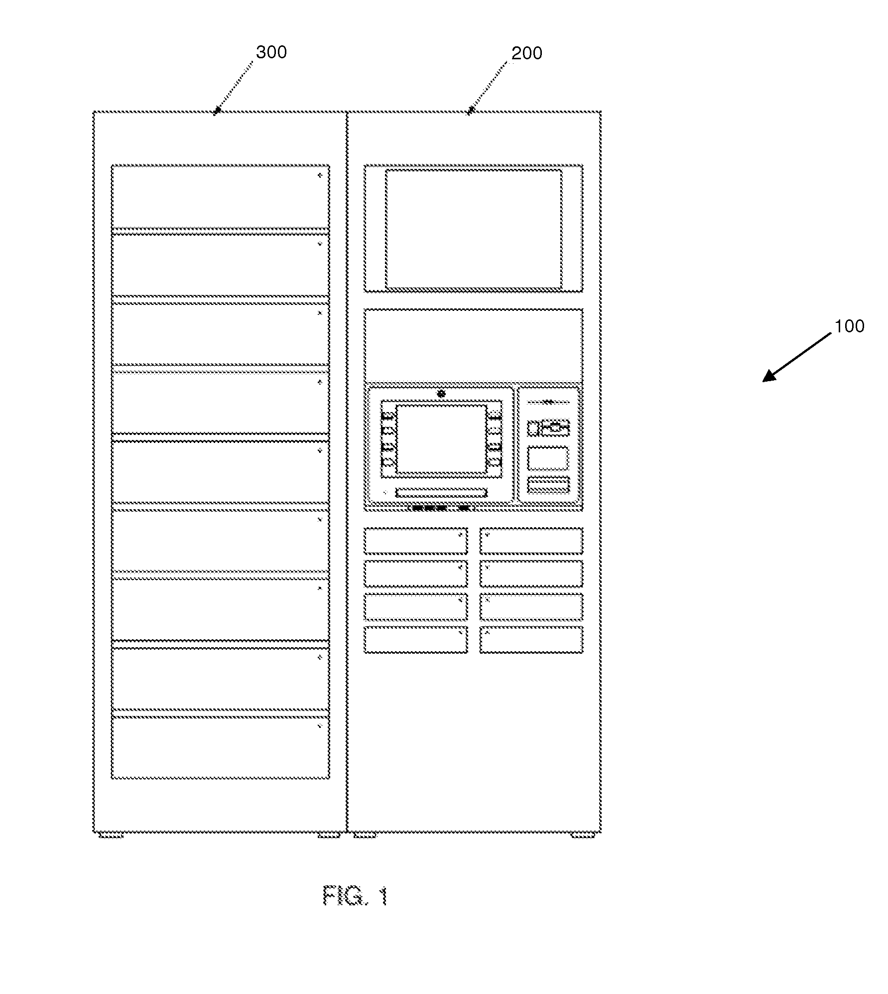 Automated article delivery and collecting machine