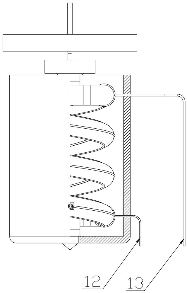 Stirring mechanism suitable for feeding of 3D biological printer
