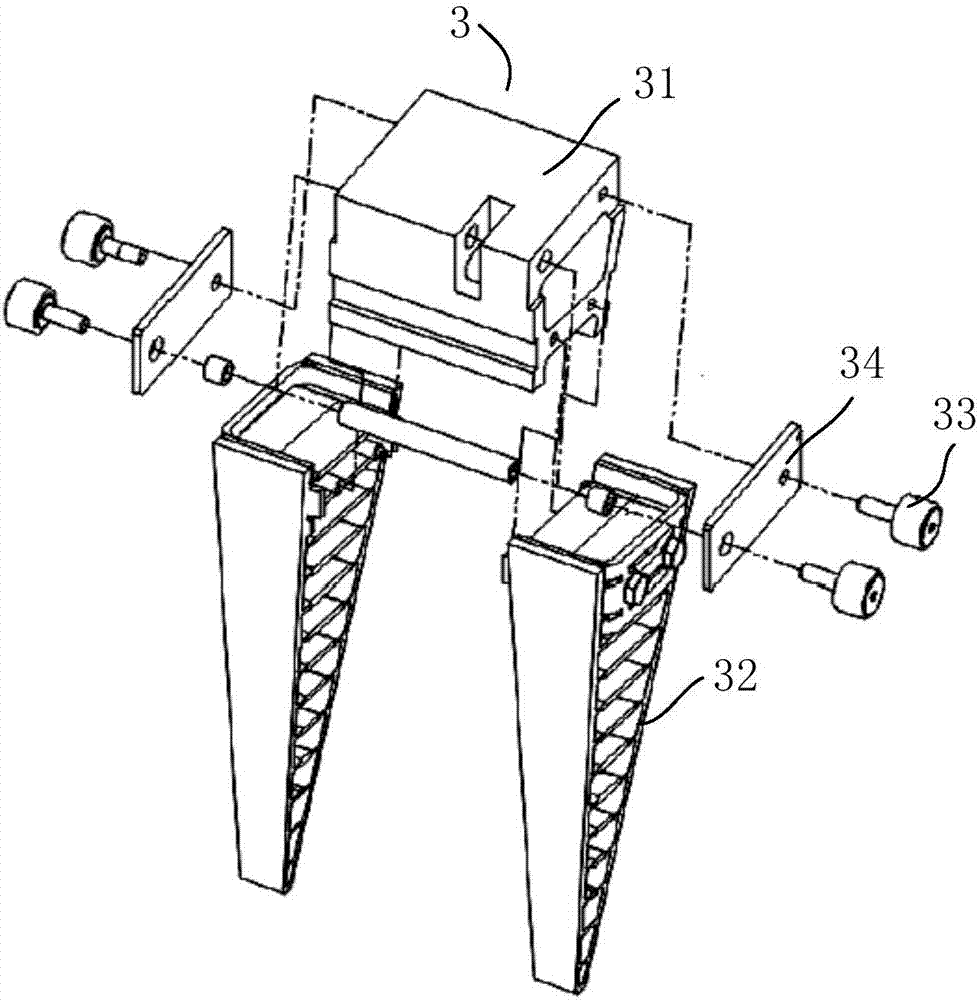 Clamping jaw mechanism and mechanical arm