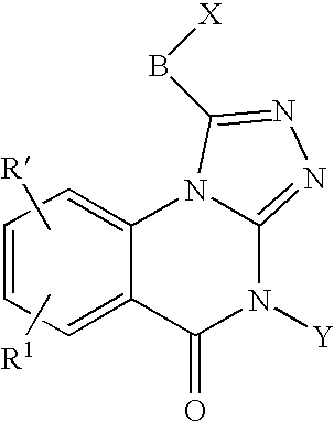 1-alkyl or 1-cycloalkyltriazolo[4,3-a]quinazolin-5-ones as phosphodiesterase inhibitors