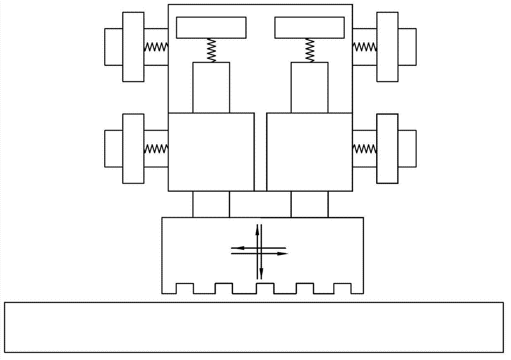 Discrete Suspended Cathode Electrochemical Machining Device