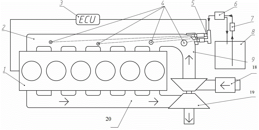 Penetration distance-composited alcohol spraying method and device