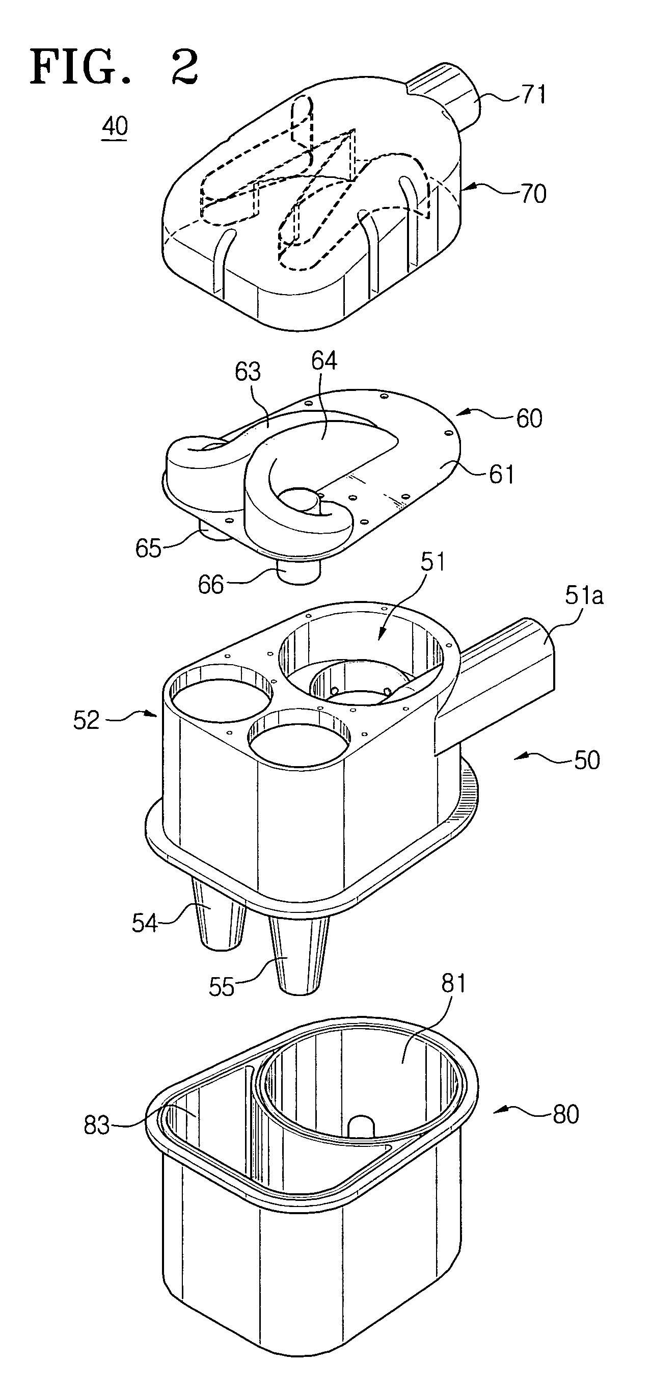 Cyclone dust collecting apparatus and vacuum cleaner using the same