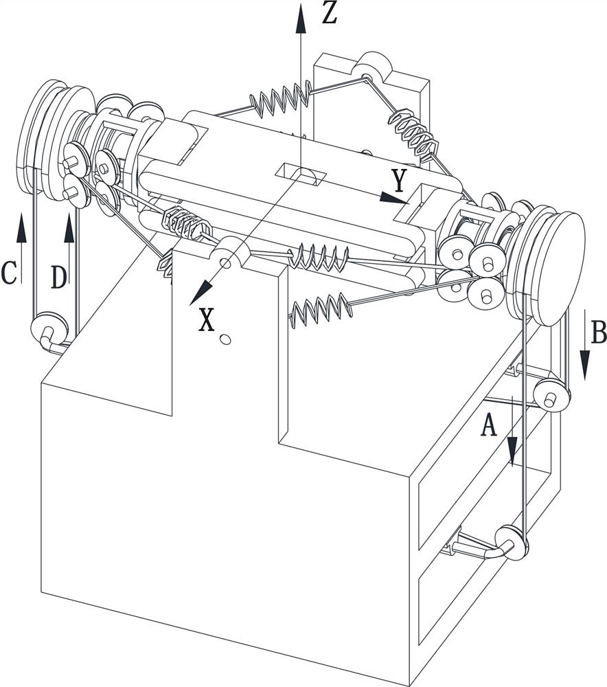 Tendon-driven bionic wrist joint based on tension structure