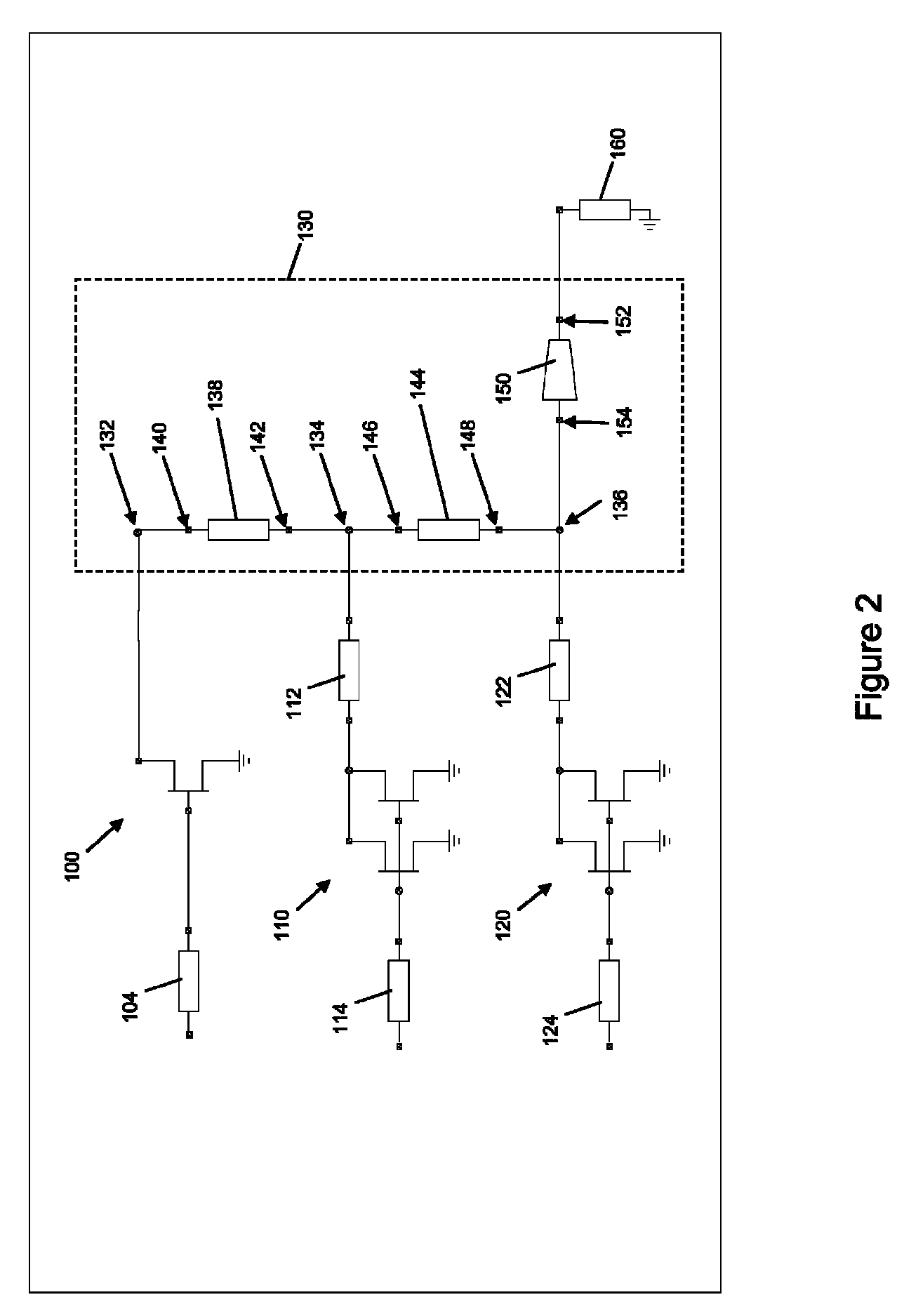Wideband Doherty amplifier circuit with impedance combiner