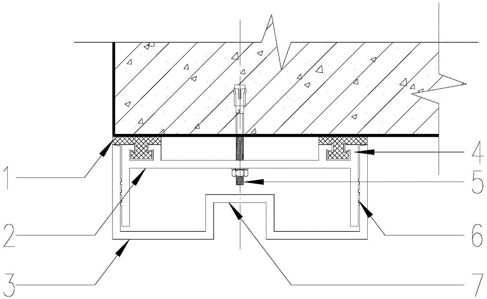 Finished metal drip line in building construction